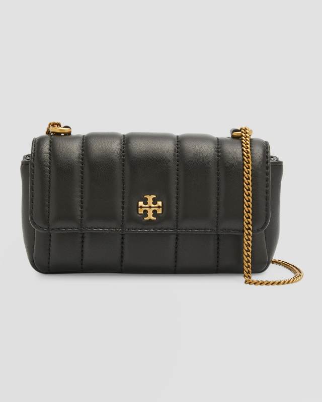 Kira Mini Flap Quilted Leather Shoulder Bag