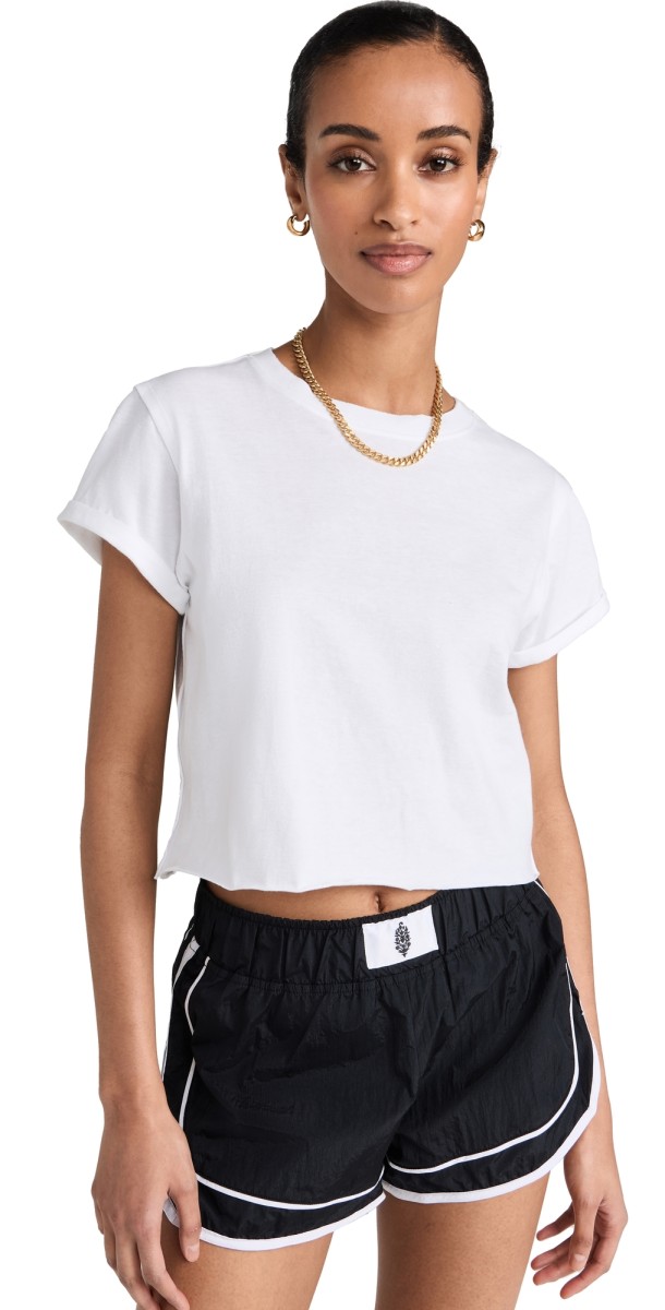 Free People The Perfect Tee White
