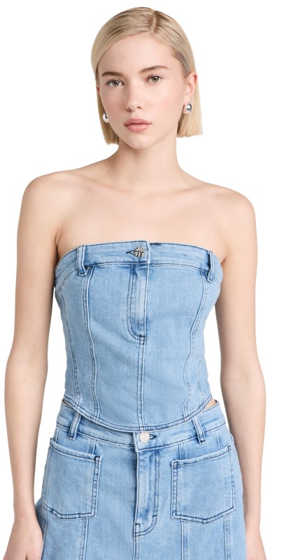 BAUM UND PFERDGARTEN Mandi Top Light Cool Denim