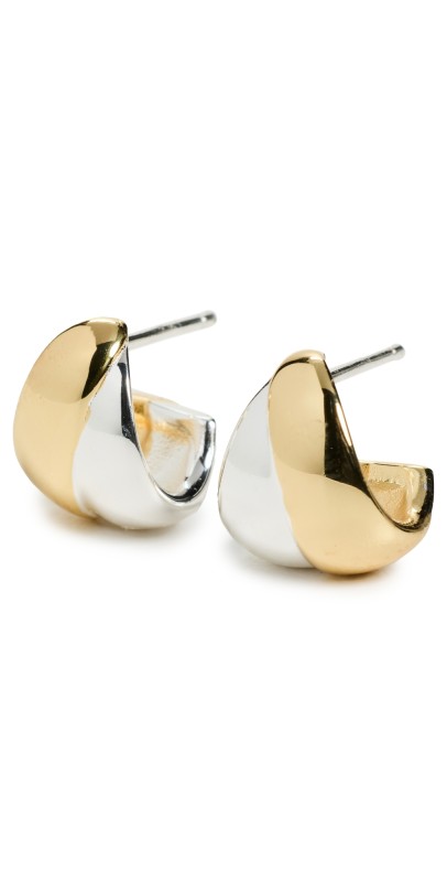 MÉGA Crossover Earrings Gold/Silver