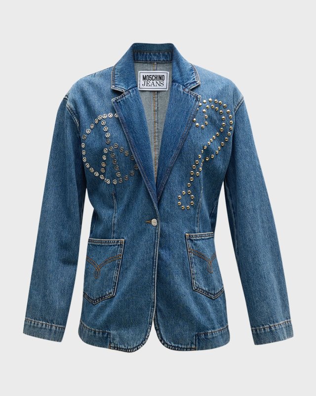 Studded Denim Jacket