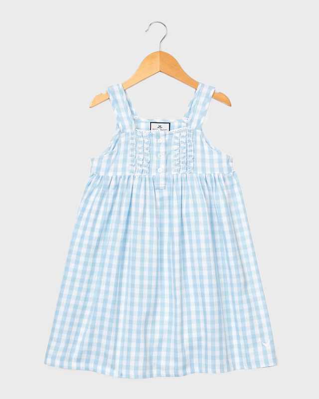 Charlotte Gingham Nightgown, Size 6M-14