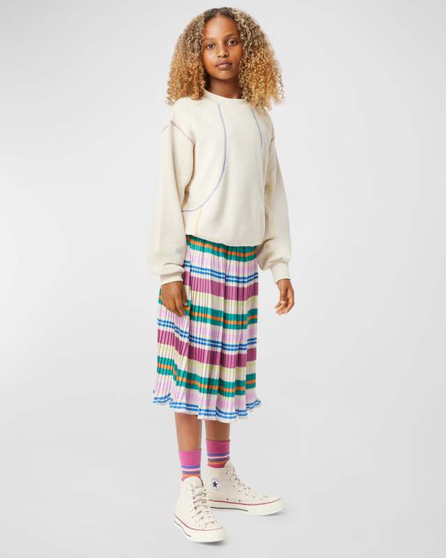 Girl's Bess Multicolor Skirt, Size 7-12