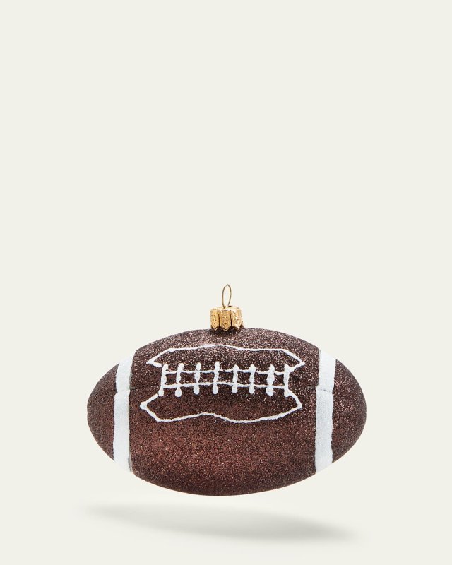 Football Christmas Ornament