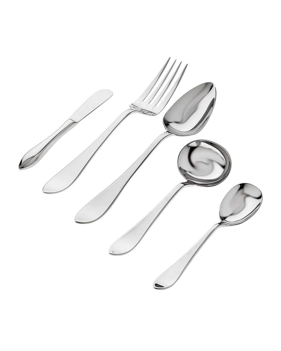 5-Piece Contorno Hostess Flatware Set