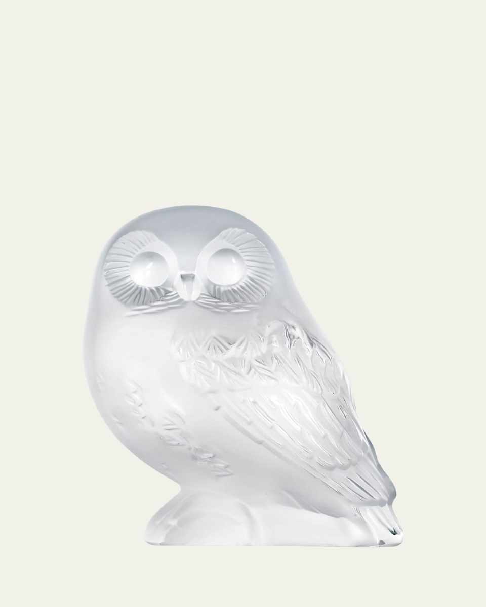 "Shivers" Crystal Owl Figure