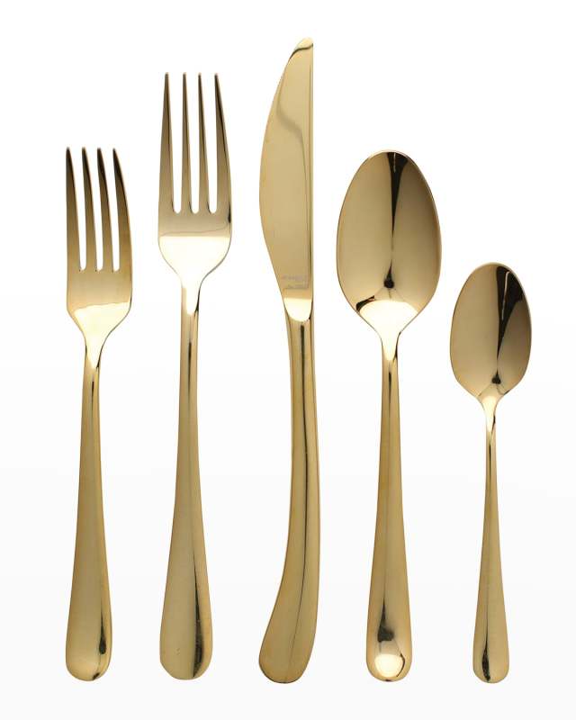 Settimocielo Oro Five-Piece Place Setting Set