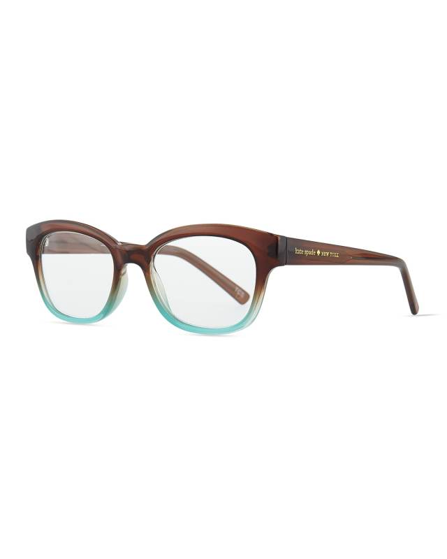 amilia rectangle readers, brown/blue