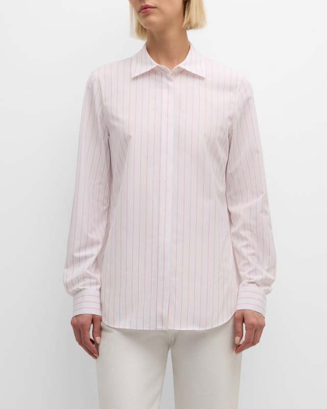 Hayward Striped Button-Down Shirt