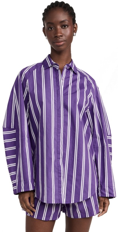 MIKOH Paseo Shirt Current Aura