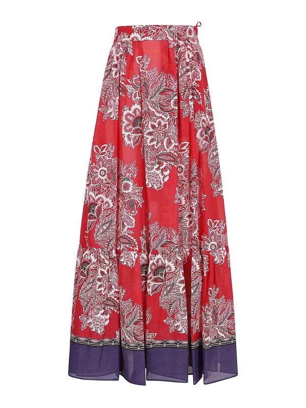 Etro Jupe Midi - Multicolore