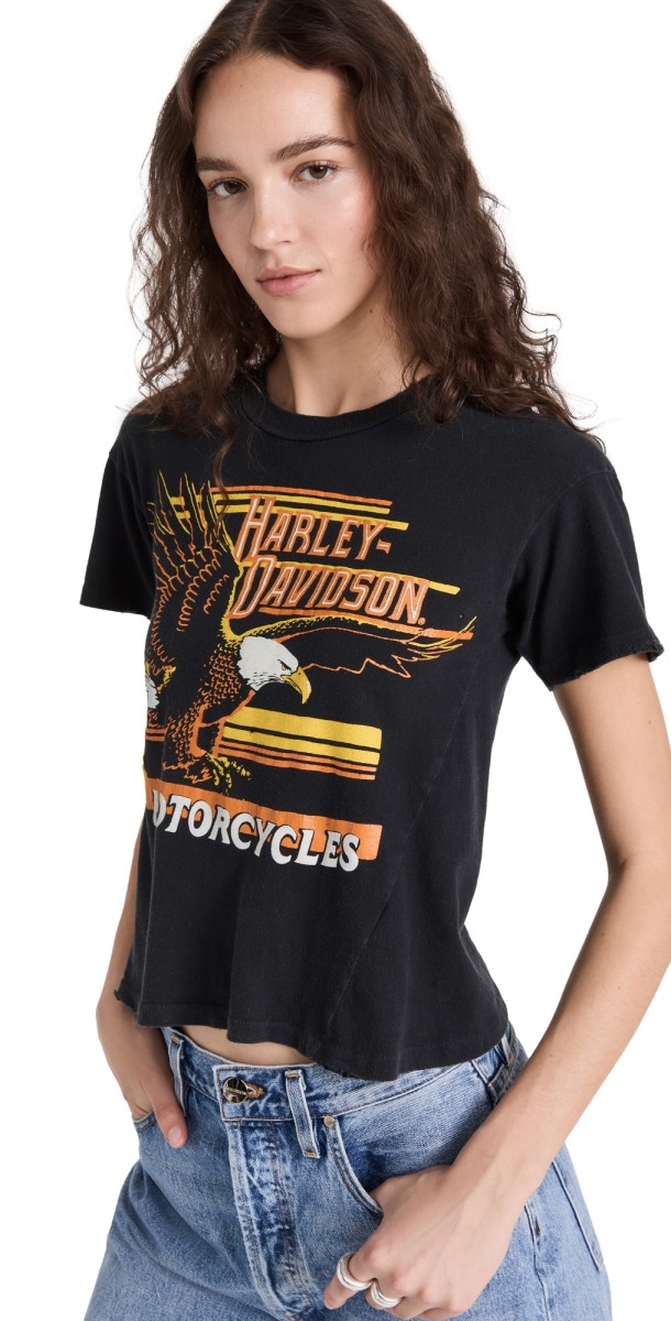 MADEWORN ROCK Harley Tee Coal