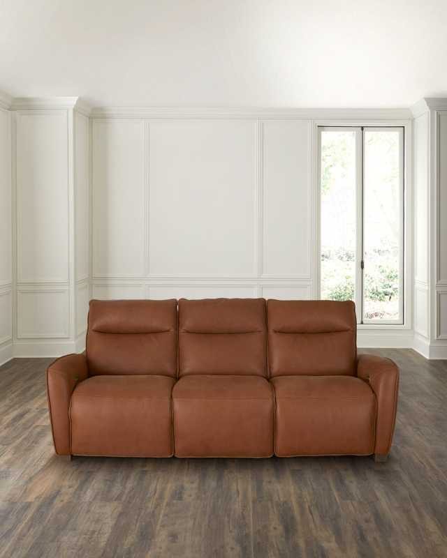 Sorrento Power Motion Leather Sofa - 90"