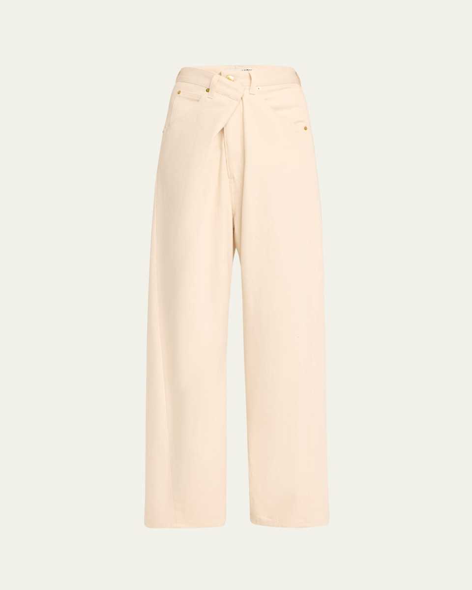 Ines Fold Over Jeans