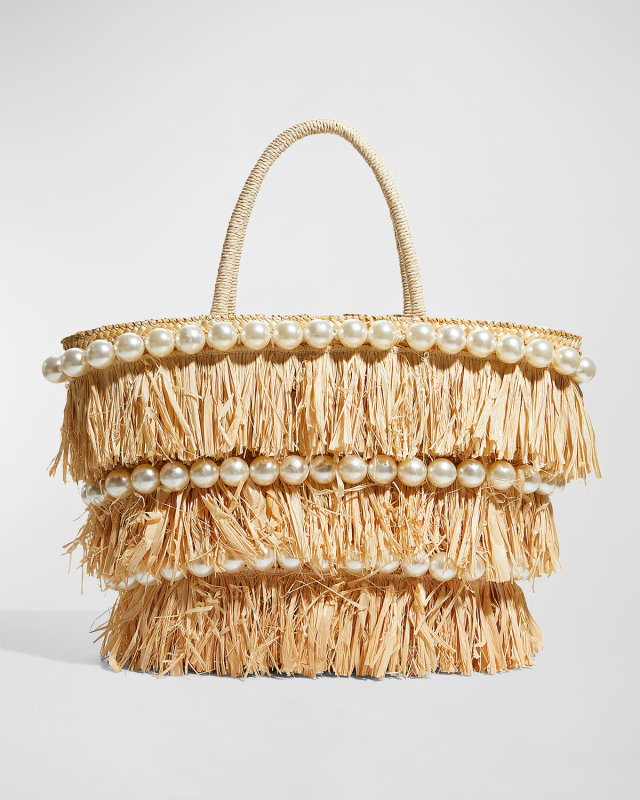 Oliva Pearly Stud Tote Bag