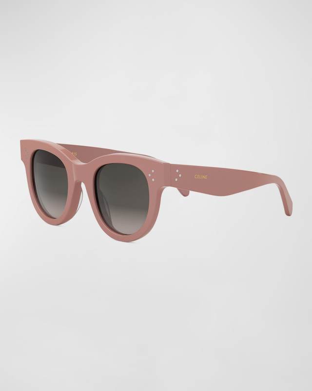 Tortoiseshell Acetate Cat-Eye Sunglasses