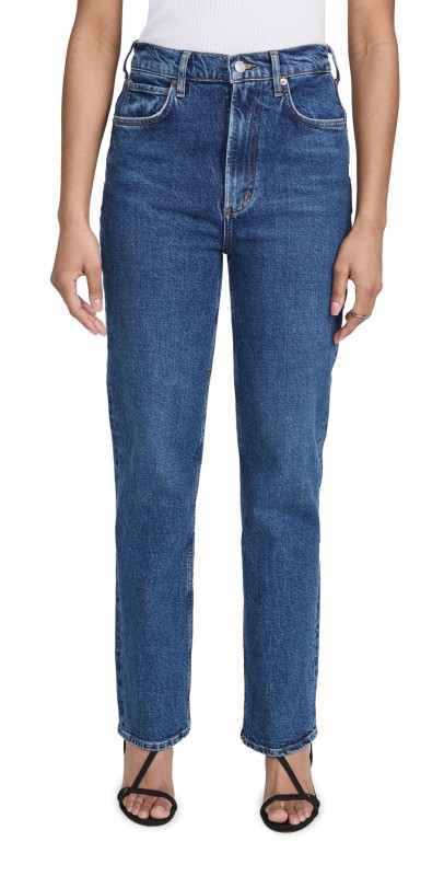 AGOLDE High Rise Stovepipe Jeans Aspire