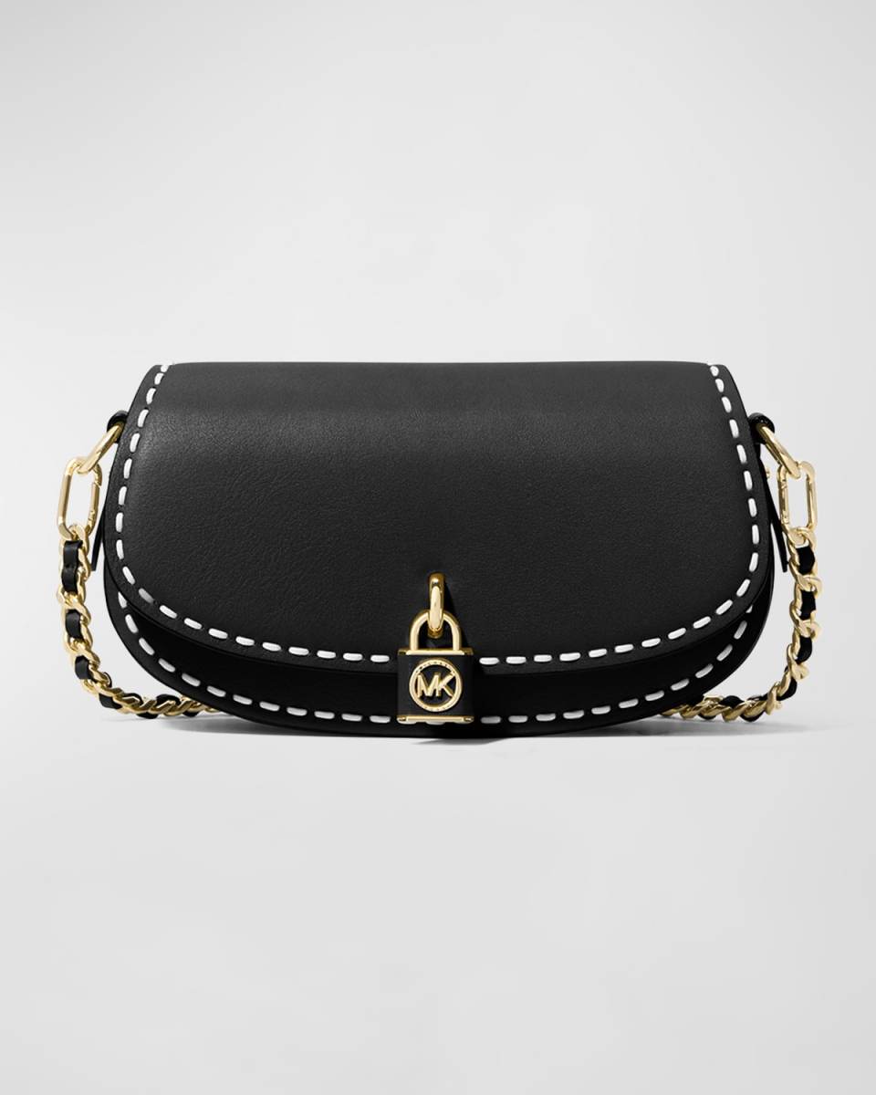 Mila Small Sling Leather Crossbody Bag