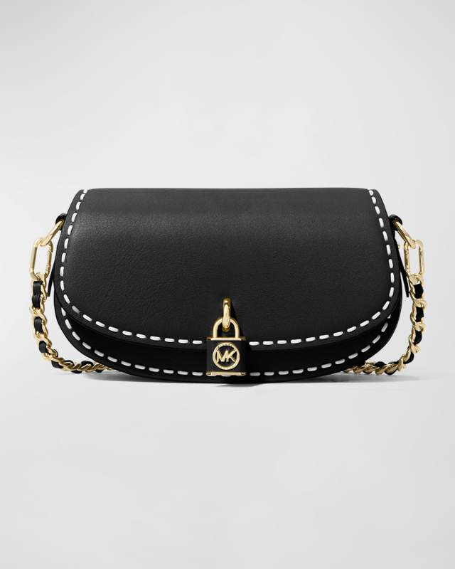Mila Small Sling Leather Crossbody Bag