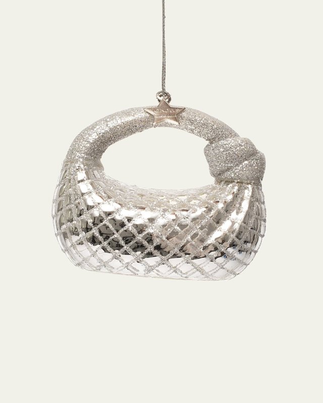 Handbag with Knot Christmas Ornament