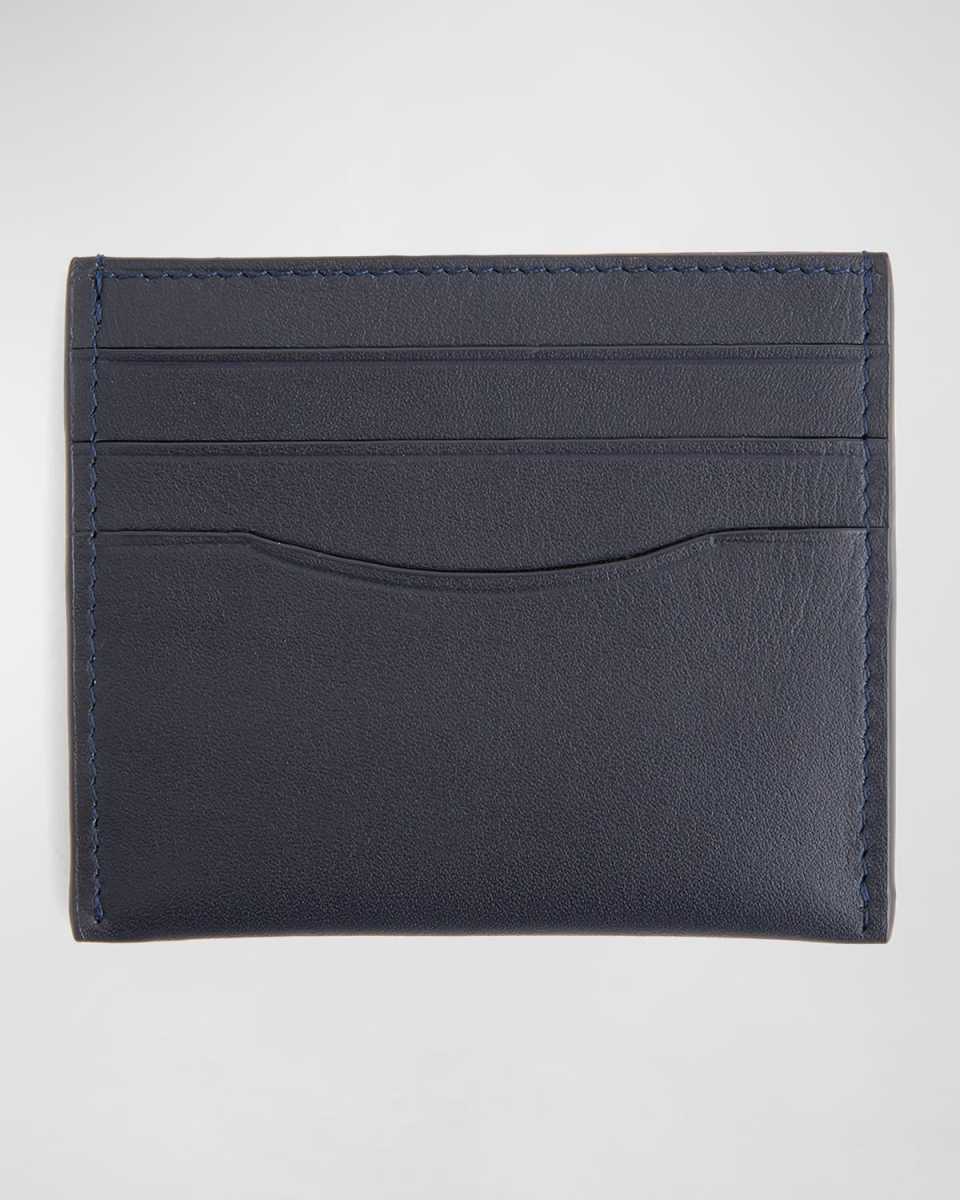 Personalized Leather RFID Blocking Minimalist Card Case