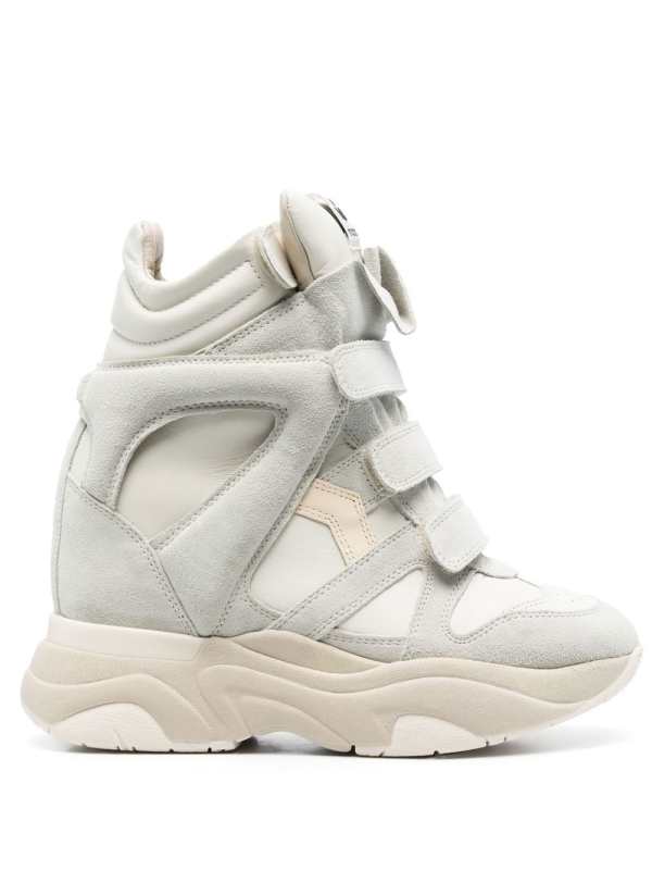 Balskee high-top leather sneakers