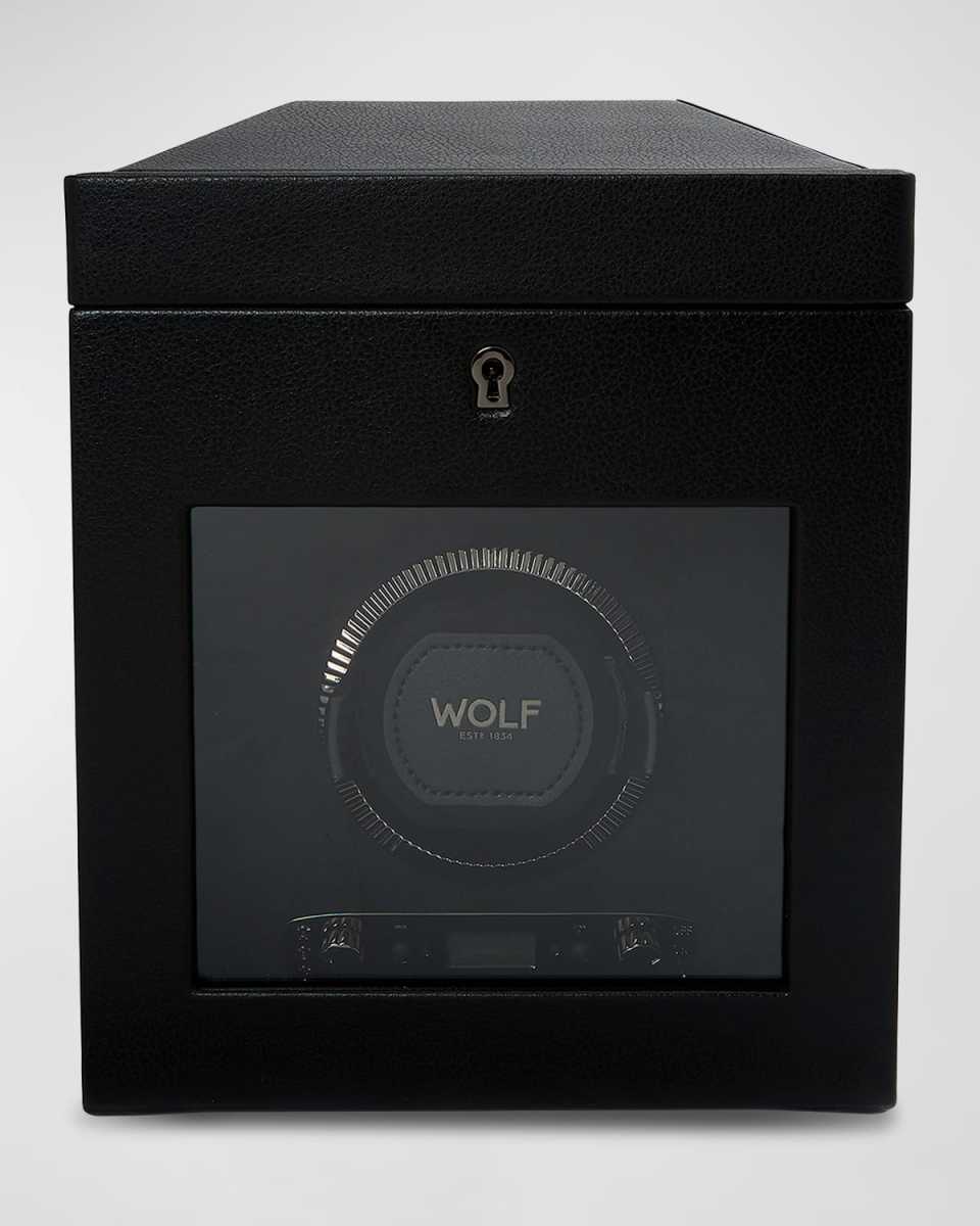British Racing Single Watch Winder with Storage