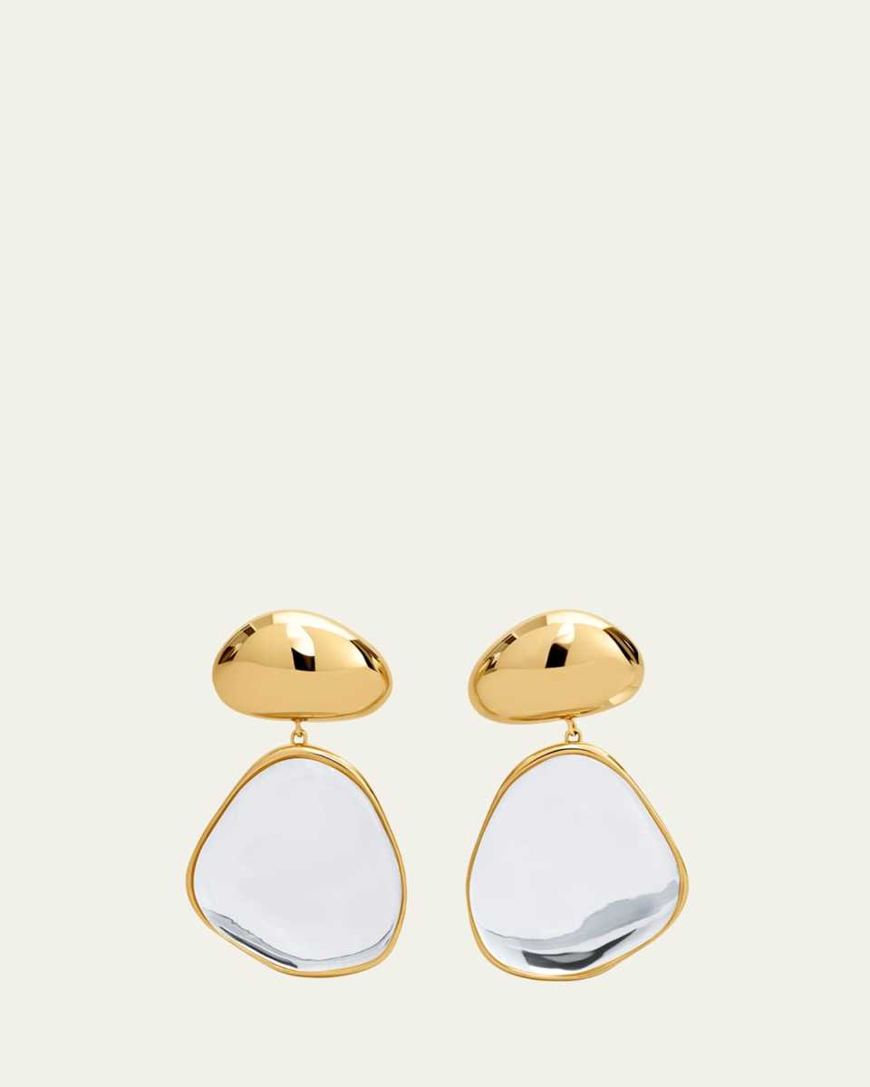 Bubble Lucite Drop Earrings