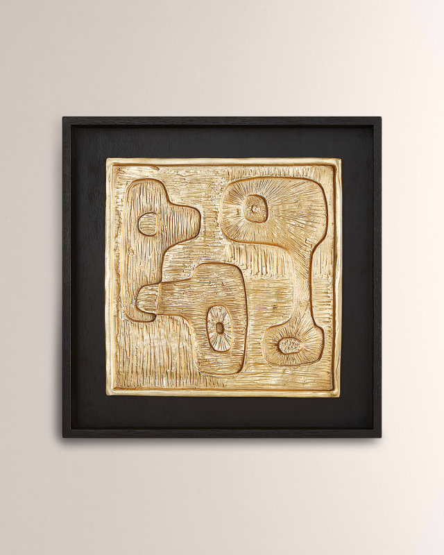 Reform Brass Wall Art, Large