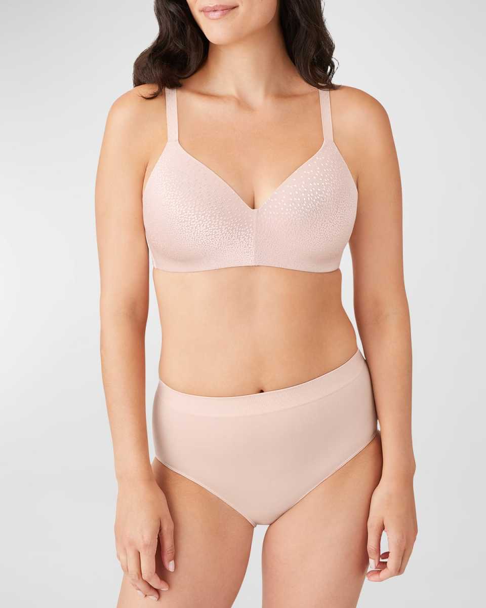 Back Appeal Speckled Contour Bra