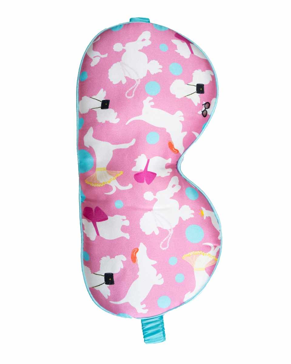Oversized Dog-Print Eye Mask