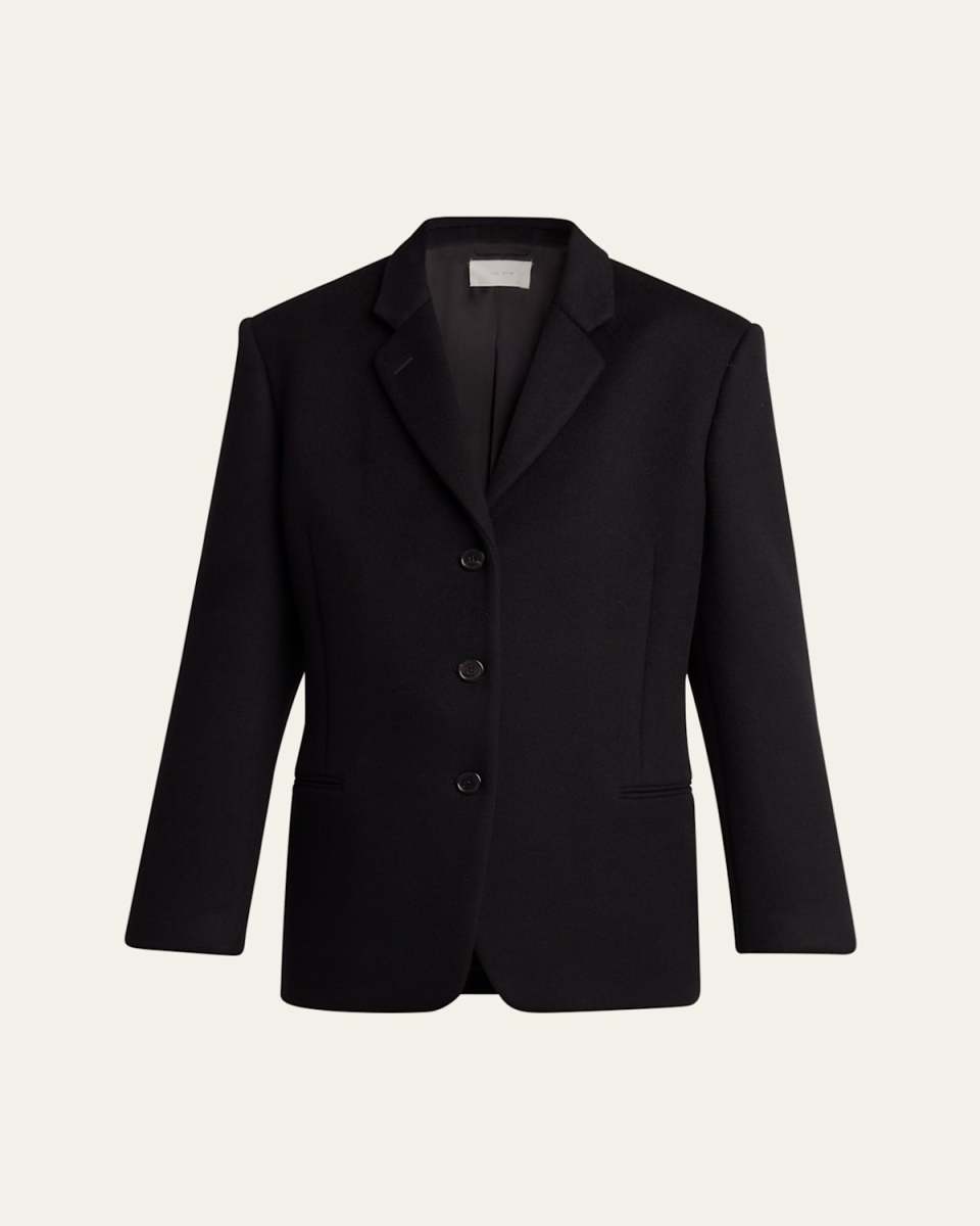 Glenn Single-Breasted Cashmere Jacket