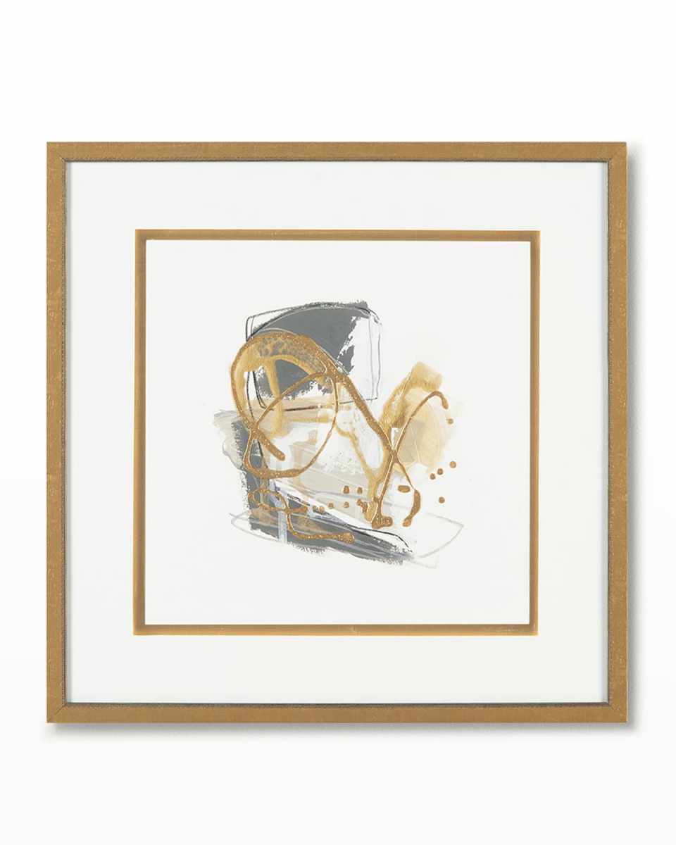 "Metallurgy IV" Giclee Art on Canvas