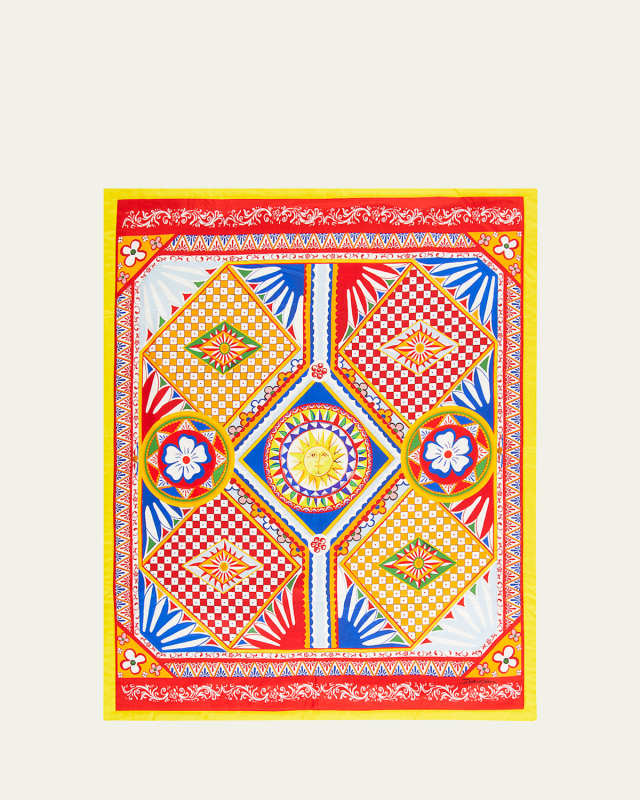 Carretto Silk Twill Quilt, 55" x 71"