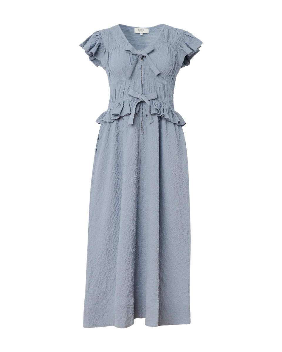 Regina Flutter Sleeve Dress