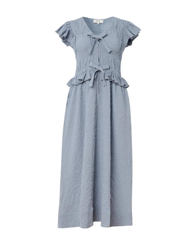 Regina Flutter Sleeve Dress