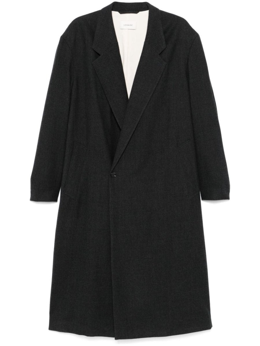 double-breasted coat