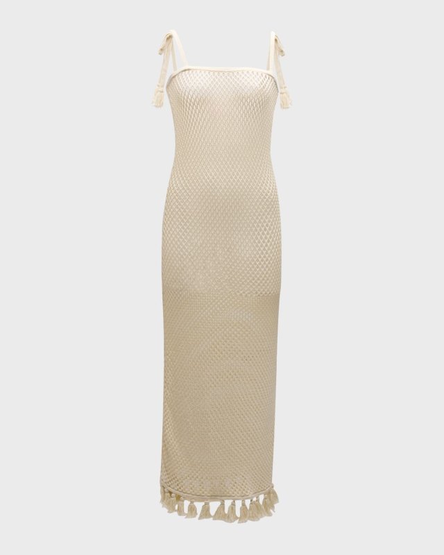 Kerry Crochet Midi Dress