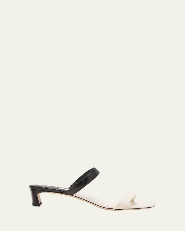 Kyda Bicolor Dual-Band Slide Sandals