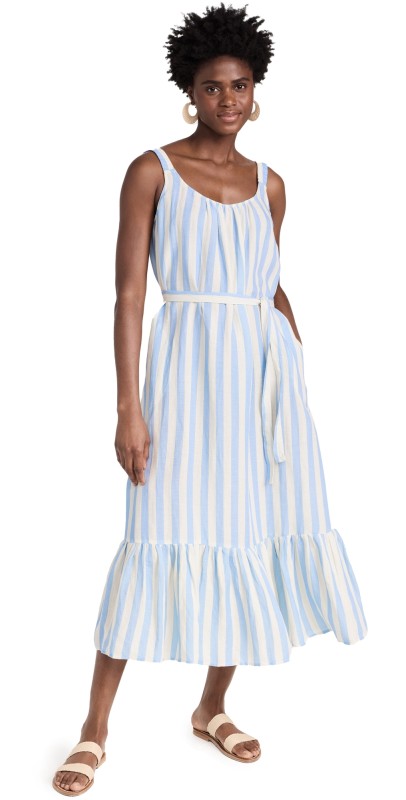 Velvet Meradith Dress Sky