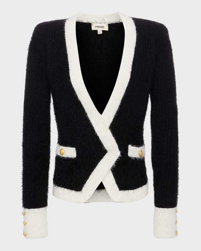 Georgia Contrast Cardigan Blaz