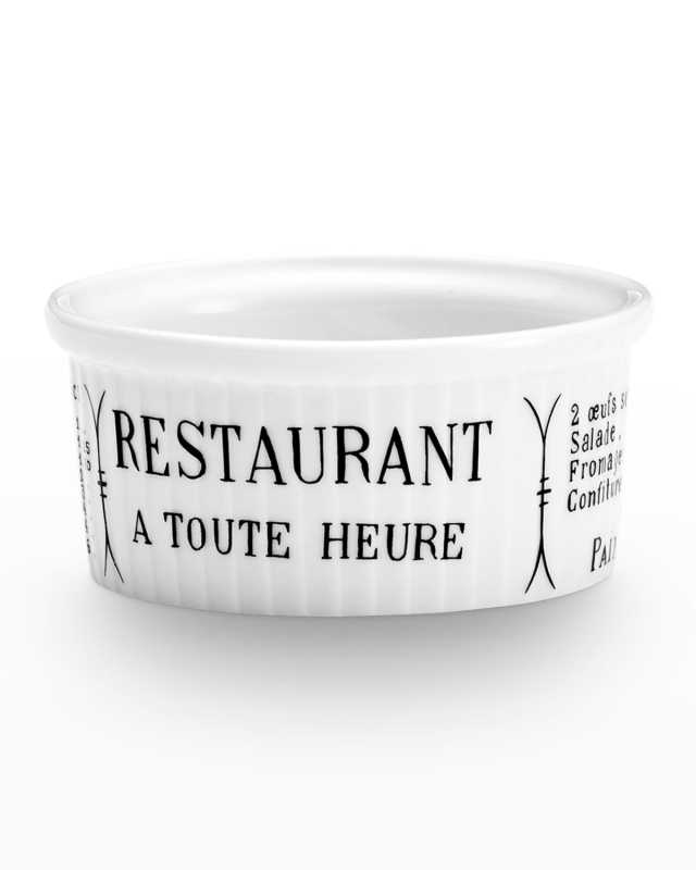 Brasserie Set Of 6 Pleated Ramekins - 5 Oz.