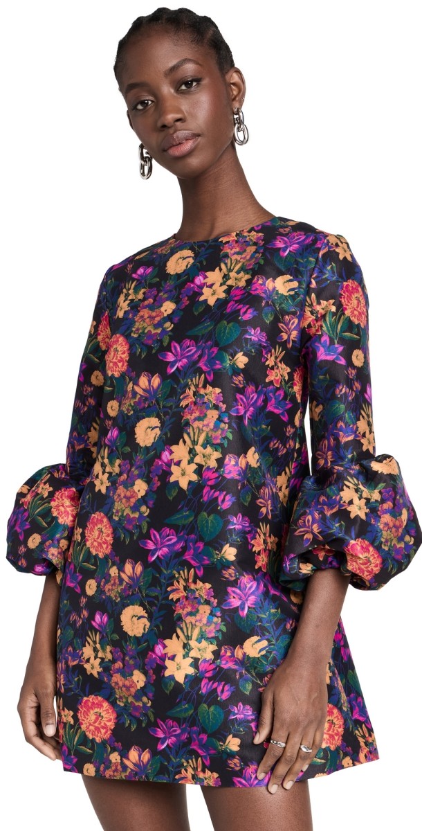 Kika Vargas Florence Dress ORANGE LILIES