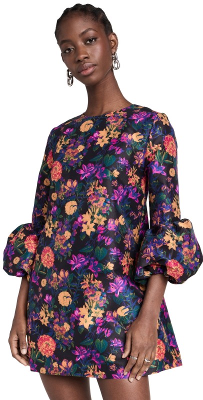Kika Vargas Florence Dress ORANGE LILIES