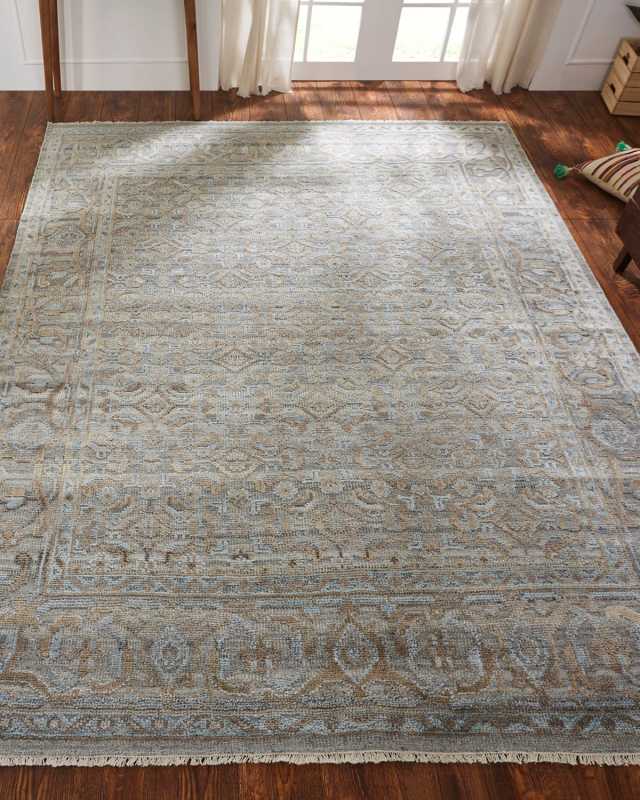 Fable Hand-Knotted Rug, 3' x 10'