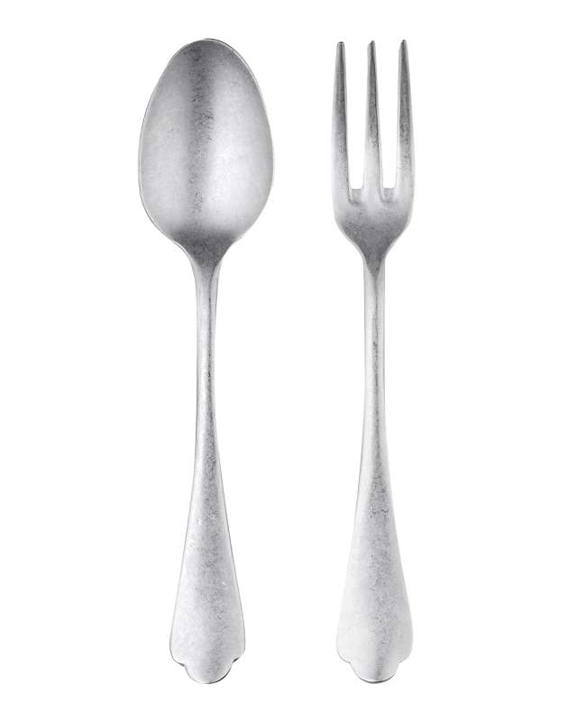 Dolce Vita Pewter Serving Utensil Set