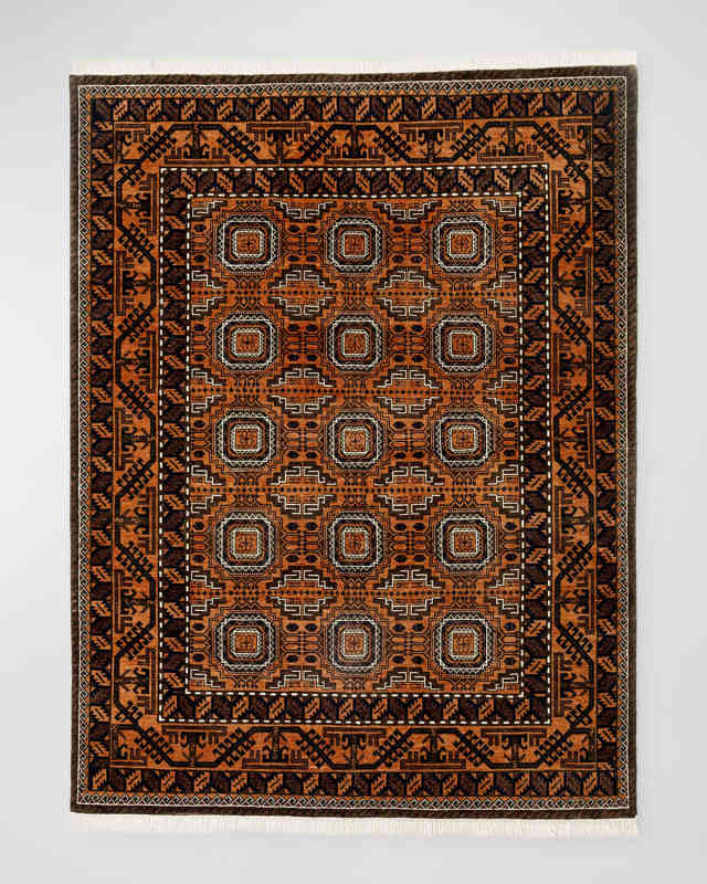 Hingol Hand-Knotted Rug, 9' x 12'