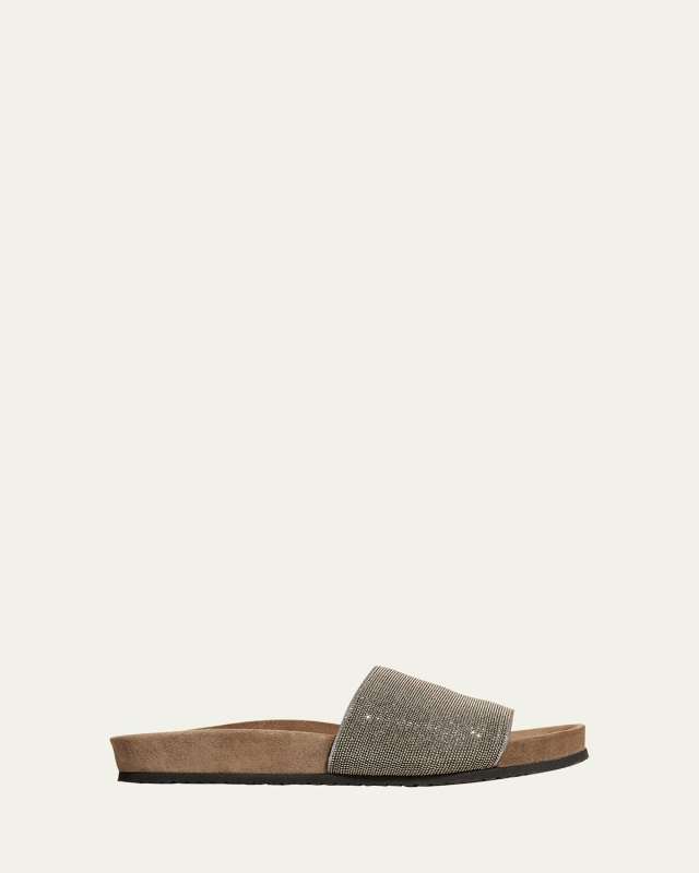 Monili Band Flat Pool Sandals