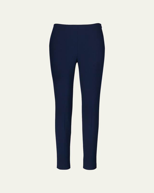 Alandra Straight-Leg Wool Pants