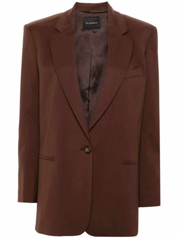 single-breasted blazer